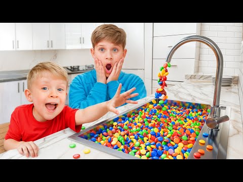 Oliver's Candy Shower & Other Fun Videos