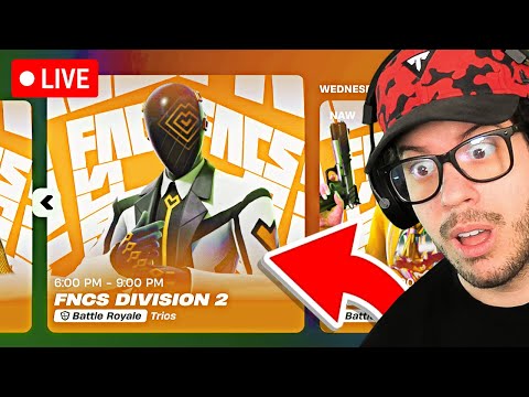 WINNING *FNCS TRIOS* TOURNAMENT in FORTNITE!