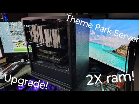 VD231: Doubling the RAM in my server during ramageddon!! (Theme Park Server part 2)
