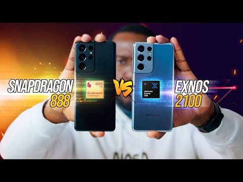 Samsung Galaxy S21 Ultra Snapdragon 888 vs Exynos 2100 Gaming | The TRUTH