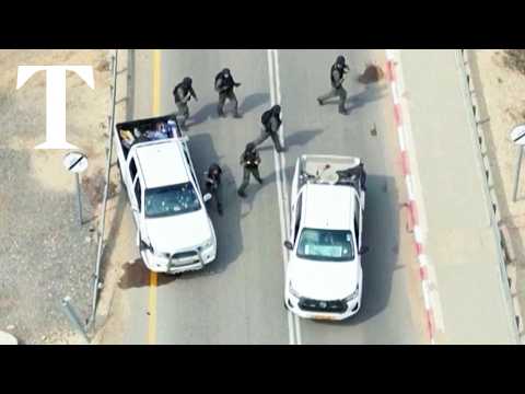 Israel releases unseen footage of battle during October 7 attacks