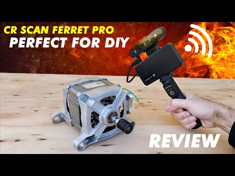 I TRY LOW COST 3D SCANNER PERFECT FOR DIY Creality CR Scan Ferret PRO