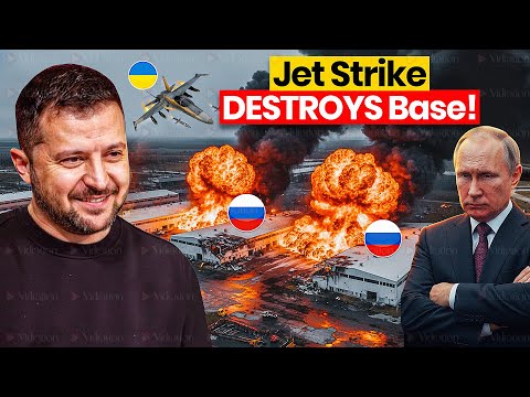 $20 Million+ Russian Defense Collapse: Ukrainian Jet STRIKE on Russian Base