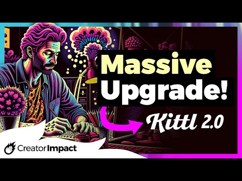 What's new in KITTL 2.0?? Learn more in this Kittl Tutorial!