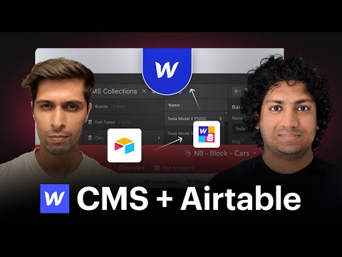 The best way to sync Webflow CMS to Airtable