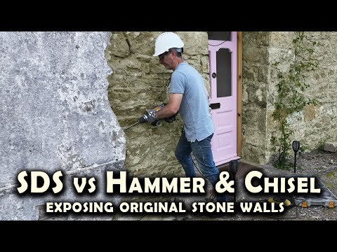 Exposing Original Stone Walls on this Irish Farmhouse Restoration!