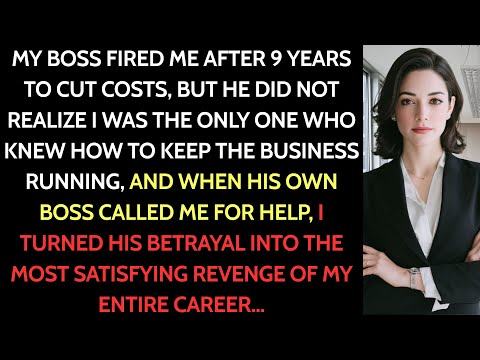 My Boss Fired Me After 9 Years, Saying We Found Someone Better - Then His Boss Called