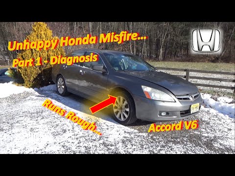 Unhappy Honda MISFIRE P0300 (Part 1 - Diagnosis - Accord V6)