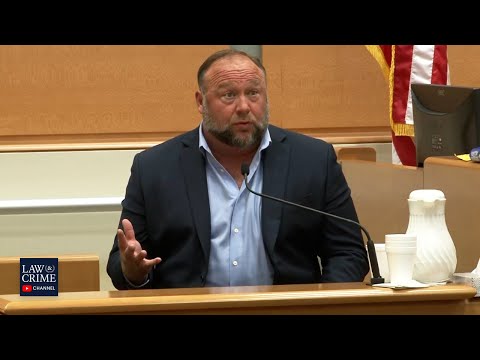 Alex Jones Testifies in Connecticut Sandy Hook Defamation Trial — Part One