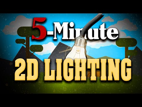 5 Minute 2D Lighting in Unity Tutorial 2021