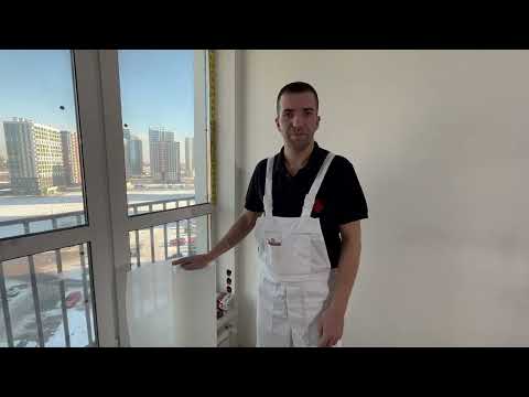 Как правильно клеить стеклохолст на стены.