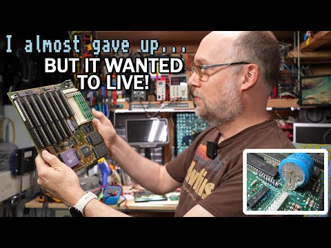 Let's fix a dead VARTA ravaged 486 motherboard
