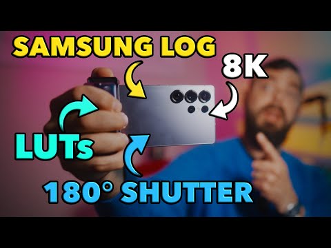 Samsung S24/25 Ultra | Best Pro Video Mode Settings (Samsung Log Tutorial)
