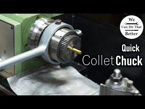 A Lathe Chuck Worth A Whole Machine | Installing A Quick Collet Chuck On The Mini Lathe
