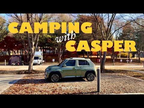 가을의 끝자락에서 캐스퍼와 차박 캠핑