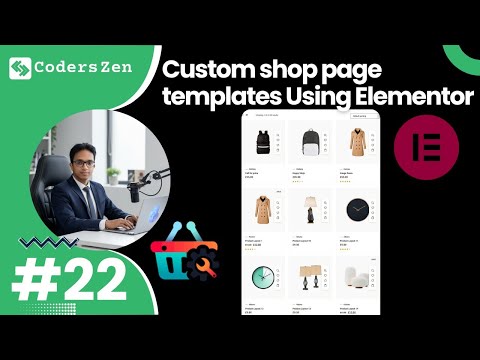 #22 custom shop page templates using free elementor and shopengine plugin | Woocommerce  | Wordpress
