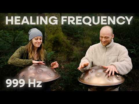 Sparks of Light (999 Hz) | 1 hour handpan music | Malte Marten &amp; Hangala