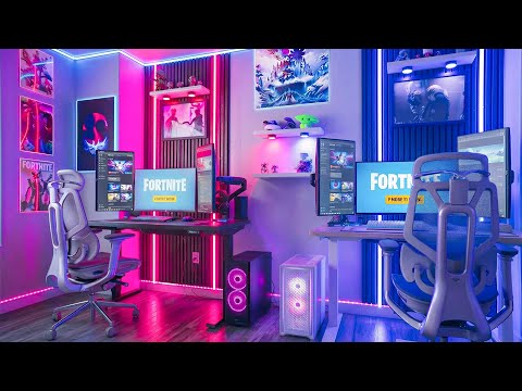 I Built the Ultimate DUAL Gaming Room!