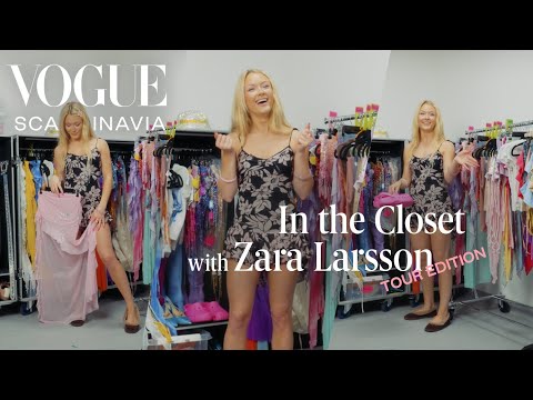 In the Closet with Zara Larsson on her Midnight Sun tour | Stockholm, Sweden