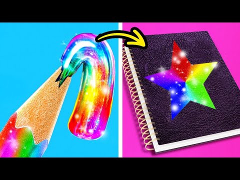 🌈 10 COLORFUL CRAFTS to Beat Boring Days! 🎨 Fun DIY Ideas | Slick Slime Sam’s Maker World