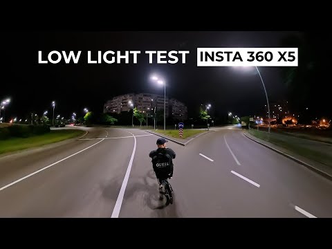 Insta360 X5 Low Light Test | 5.7K vs 8K