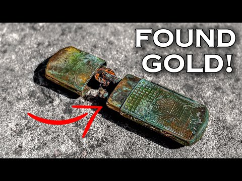 🔥 Found Gold in a 100-Year-Old Lighter | Unique Restoration 🛠️