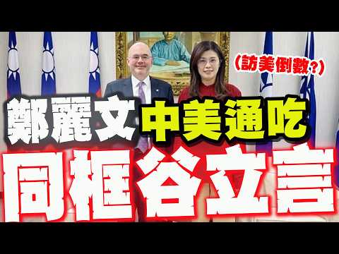 【全程字幕】"訪美有譜"鄭麗文同框谷立言! "局勢在變"民進黨慌了! 網讚:外交不是只有買武器!