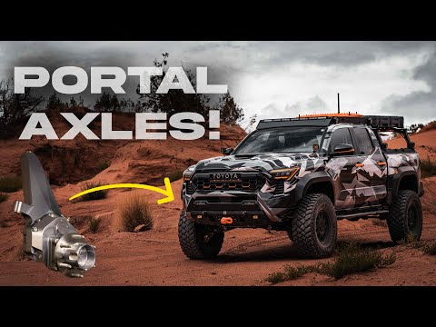 Portal Axles for 4th Gen Tacoma! | Off-Road Break in...