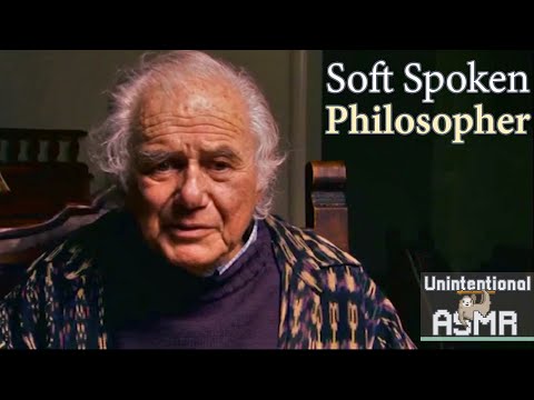 Unintentional ASMR | The GREAT Voice & Mind of Philosopher Jacob Needleman