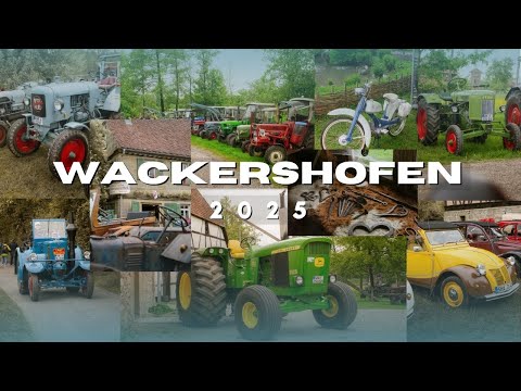 Oldtimertreffen im Freilandmuseum Wackershofen 2025 | 4K |