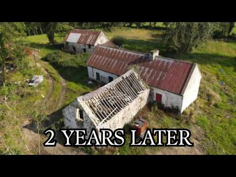 From Abandoned Irish Ruin To Christmas Cottage!
