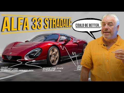 Redesigning Alfa's Nearly Flawless 33 Stradale!