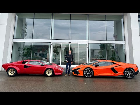 History of the Lamborghini factory, what's changed over the past 50 years. Countach Euro Tour Pt.3