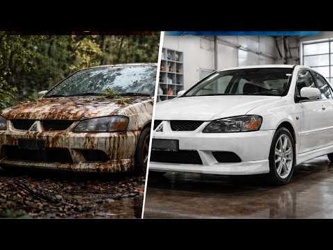 23 Years Old Abandoned Mitsubishi Lancer FULL RESTORATION 2026 | Satisfying ASMR