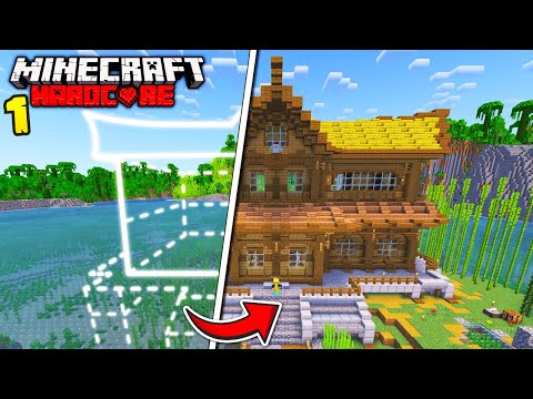 A PERFECT START in Hardcore Minecraft - (#1)