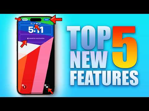 iOS 18.5 - Top 5 Features