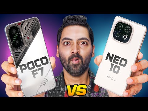 I Can’t Believe The Result😱 : POCO F7 Vs iQOO Neo 10 l Full Comparison