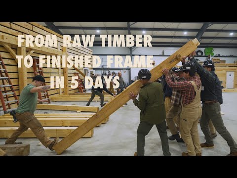 Mortise & Tenon: Learning to Timber Frame In Five Days