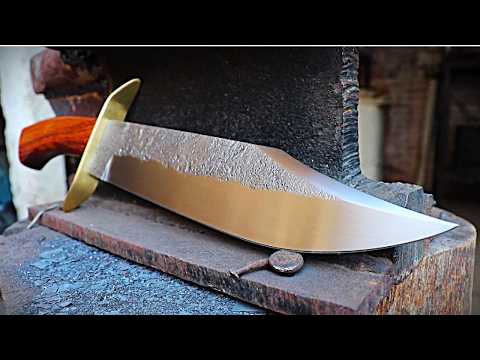 Forging a Wild West Bowie Knife