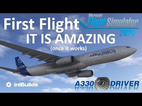 Microsoft Flight Simulator 2024 - Airbus A330 FIRST FLIGHT | Real A330 Pilot