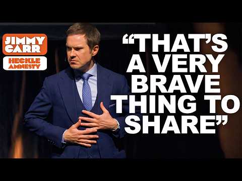 Jimmy Carr Handles a Deeply Personal Crowd Moment With Care