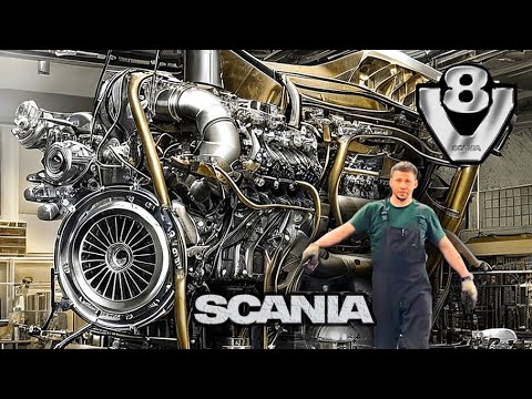 ENGINE AFTER 1.8 MILLION KM! WHAT'S INSIDE? Complete disassembly of the SCANIA V8 DC16 engine