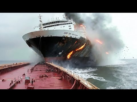 Самые Крупные Столкновения и Ошибки Кораблей, Снятые на Камеру