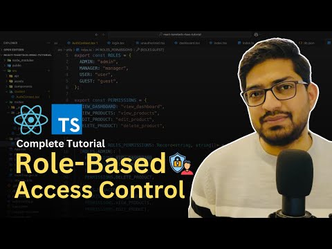 React Typescript Role Based Access Control Tutorial | How to Manage User Roles and Permission
