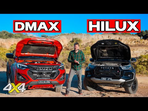 HiLux GR vs D-MAX Blade: Which 4x4 is more capable Off-Road?