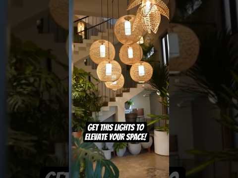 Top Lighting Trends to transform your home #light #interiorlights #interiorlovers
