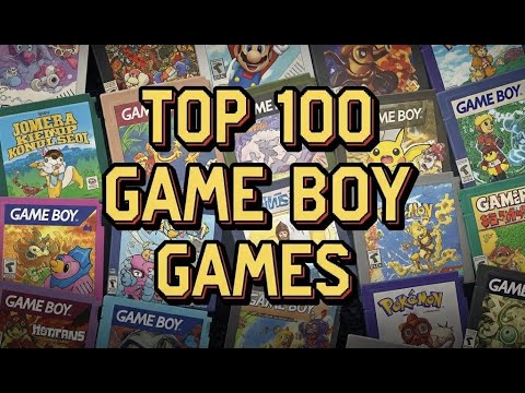 TOP 100 Game Boy Games in One Hour (1H)