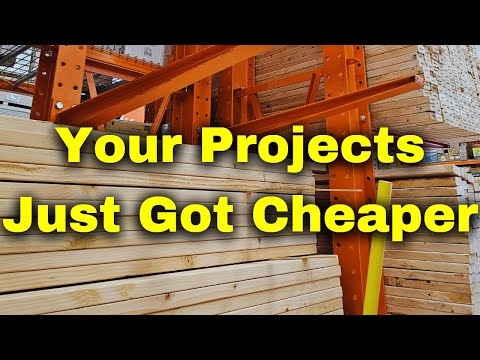 Lumber Bubble Burst! Why Your DIY Projects Just Got Cheaper.