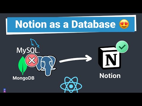 I Replaced MySQL Database with Notion for my Next.js App