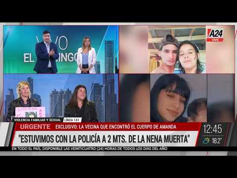 🔴 Horror en TIGRE: el testimonio de Marcela, la persona que logró la confesión del asesino de AMANDA
